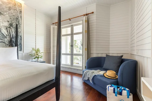 غرفة سوبيريور بسرير كينج بشرفة، OUTRIGGER Koh Samui Beach Resort 5/10