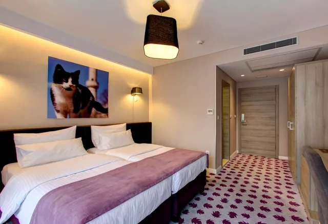 غرفة بسرير مزدوج بشرفة، Eden Hotel and Spa 2/10