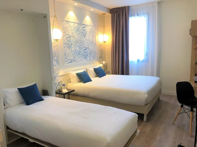 غرفة مريحة ثلاثية بسرير كوين وسرير فردي، Hotel Ker Lann Aeroport 2/6
