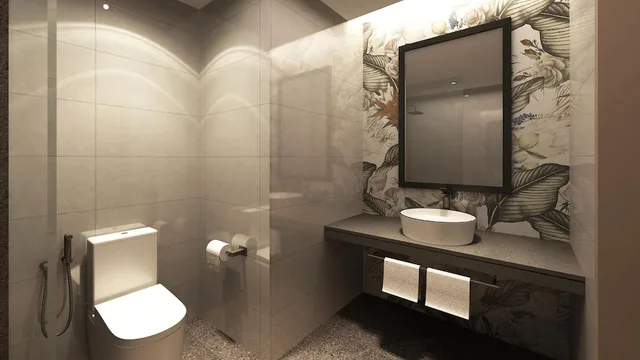 غرفة عائلية رباعية بسرير كوين وسريرين منفصلين بإطلالة على المدينة، Kuala Lumpur International Hotel 5/5