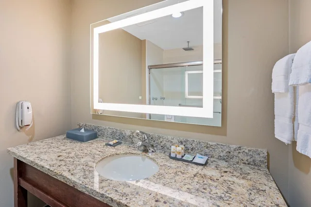 جناح ديلوكس بسرير كينج، La Quinta Inn Suites Houston Willowbrook 3/4