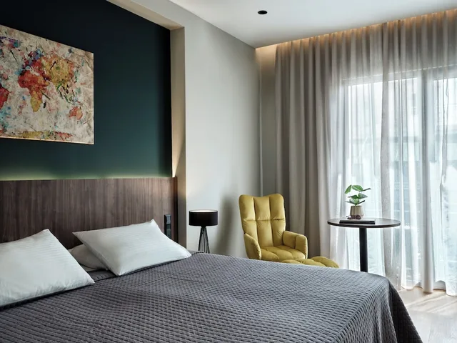 جناح عائلي بسريرين منفصلين مع أريكة، Candia Hotel 1/2