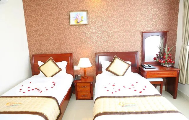 غرفة ديلوكس بسريرين منفصلين، Corvin Hotel 1/3