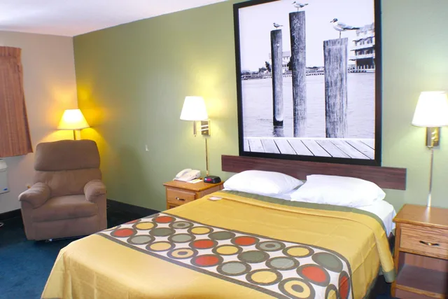 غرفة بسرير كوين لذوي الإعاقة، Economy 7 Inn Chesapeake - Portsmouth 4/10