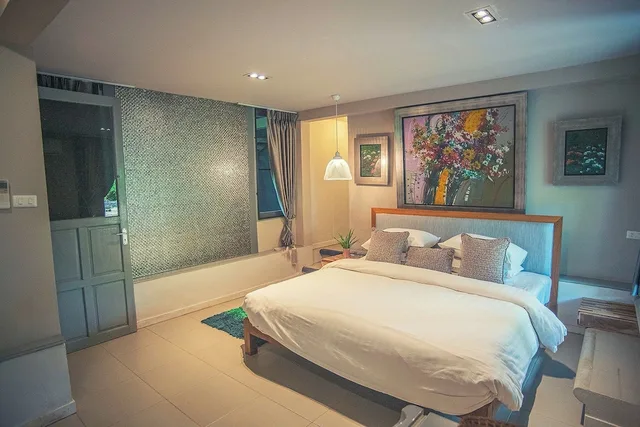 فيلا عائلية بسريرين مزدوجين مع أريكة بمسبح خاص، Baan Suan Residence 1/4