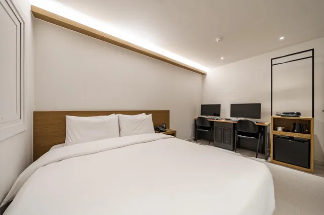 غرفة ديلوكس بسرير مزدوج، Busan Seomyeon Business Hotel J7 1/2