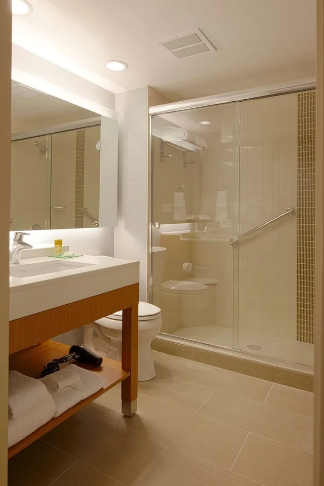 غرفة كلاسيكية بسرير كينج مع أريكة، Hyatt Place Hampton Convention Center 3/3
