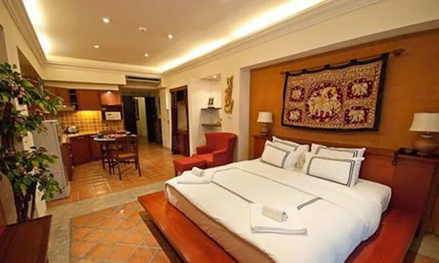 استوديو بسرير كينج، Nirvana Boutique Suites 1/6