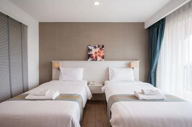 غرفة كلوب بسريرين منفصلين، Sonia Residence Pattaya 3/7