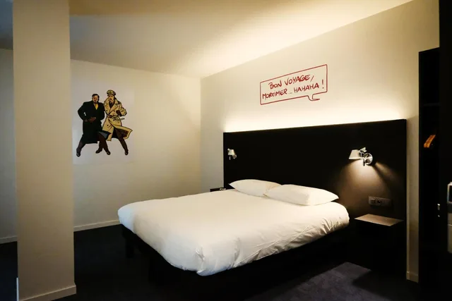 غرفة بريميوم بسرير كوين مع أريكة، Ibis Styles Liege Guillemins 5/10