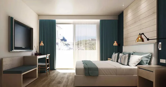 غرفة سوبيريور بسرير مزدوج، Hotel Tirrenia 2/4