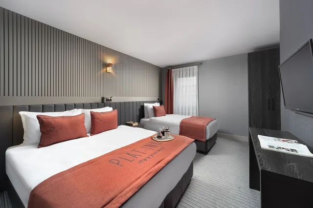 غرفة ثلاثية بثلاثة أسرّة، Union Hotel Plat Inn 4/5