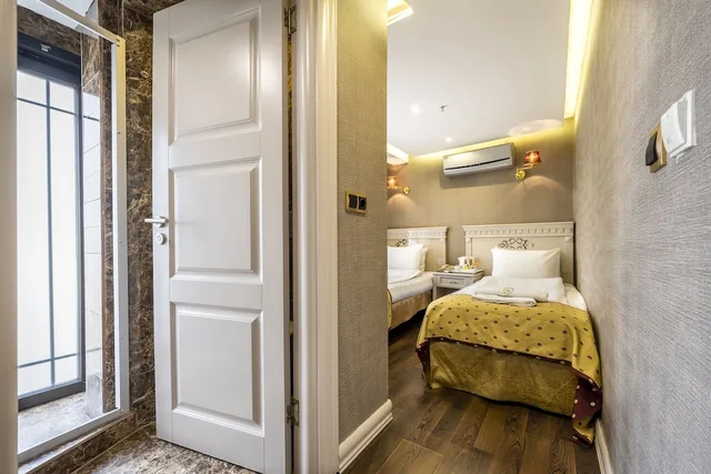 غرفة اقتصادية بسريرين منفصلين، Hotel Goldengate Topkapi 4/4