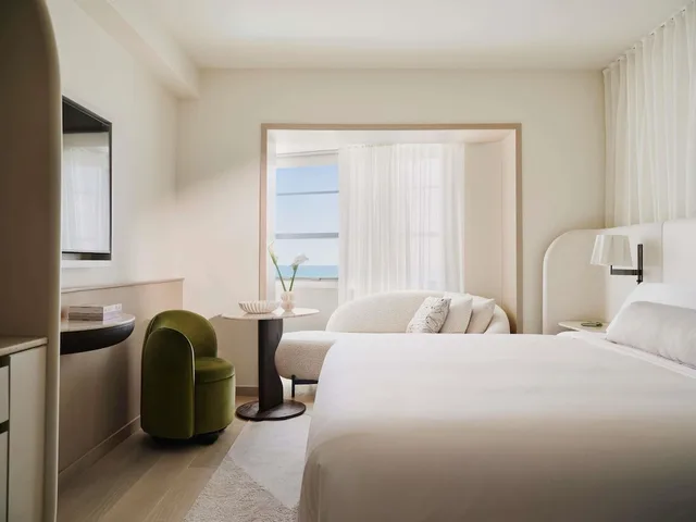 جناح بسرير كينج بإطلالة على البحر، Delano Miami Beach 1/5