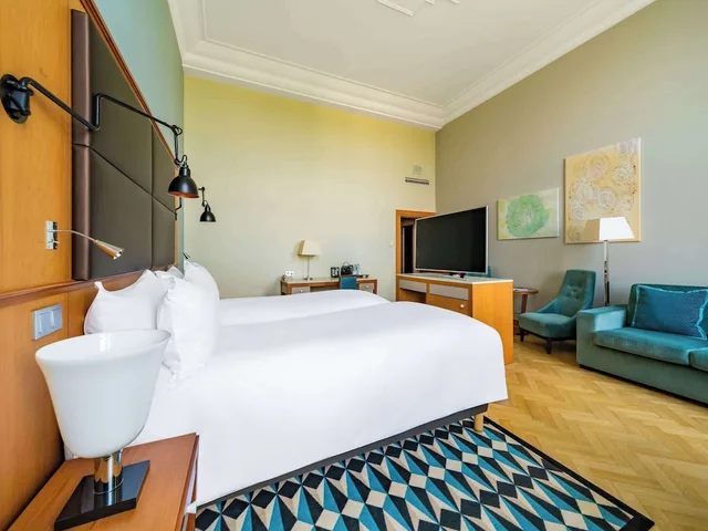 Junior Suite, Twin Beds, Sea Side، Sofitel Grand Sopot 2/10