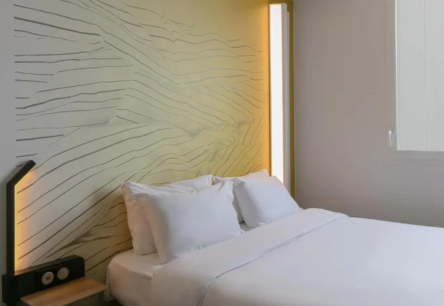 غرفة بسرير كوين، B&B Hotel Marseille Prado Velodrome 4/7
