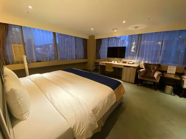 غرفة تنفيذية بسرير كينج، Green World Hotels Zhongxiao Taipei 1/6