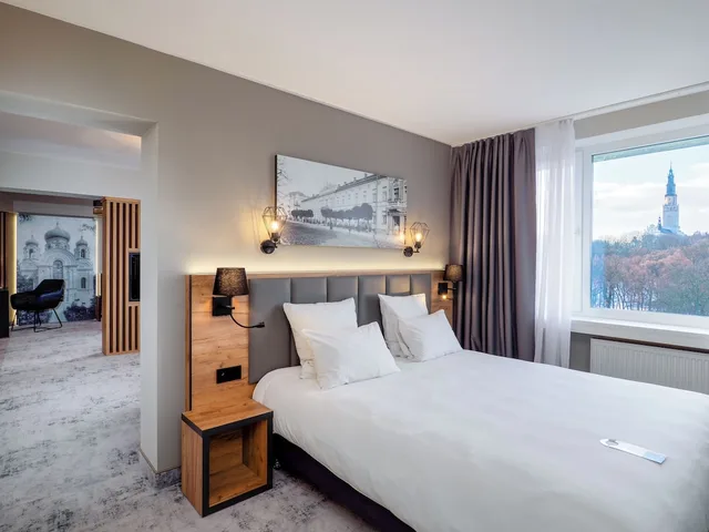 جناح ديلوكس بسرير مزدوج مع أريكة، Hotel Mercure Czestochowa Centrum 1/9