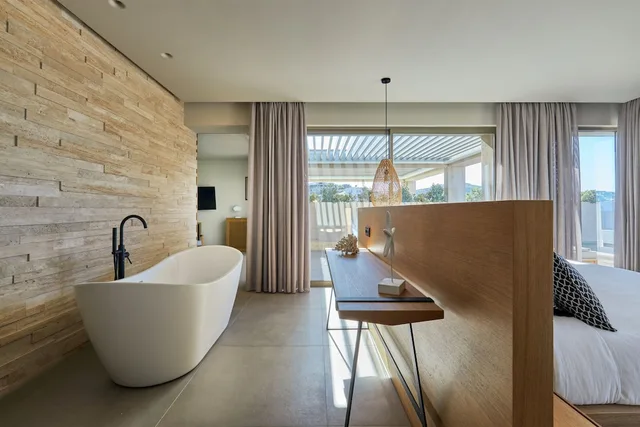 Diamond, Executive, Suite, King Bed, Sea View, Plunge Pool, Hydromassage، Castello Infinity Suites - Adults Only 9/9