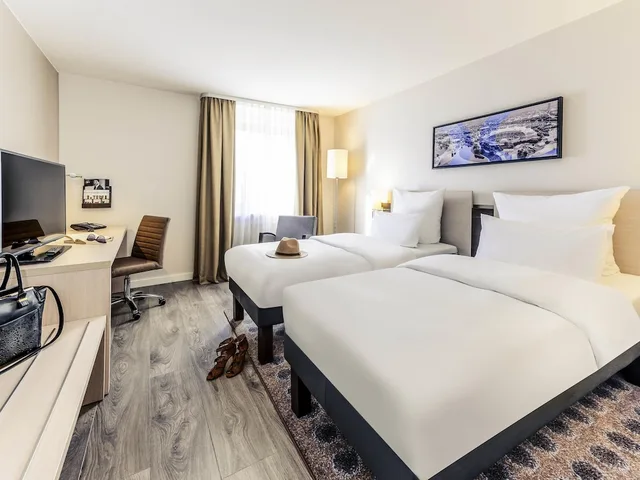 غرفة قياسية بسريرين منفصلين، Mercure Hotel Muenchen Sued Messe 3/4