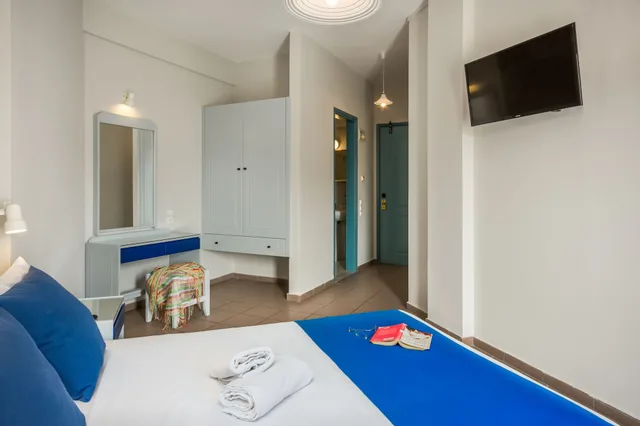 Standard, 1 Double and 1 Single Bed, Central Hersonissos Hotel 10/10