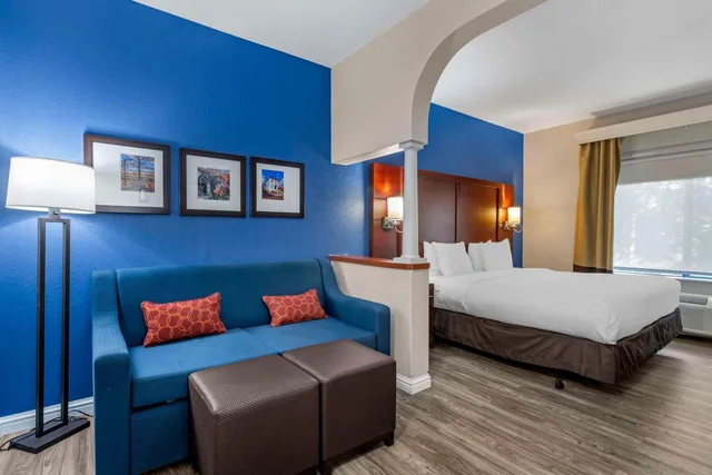 جناح بسرير كينج مع أريكة، Comfort Suites St Charles-St Louis 7/10