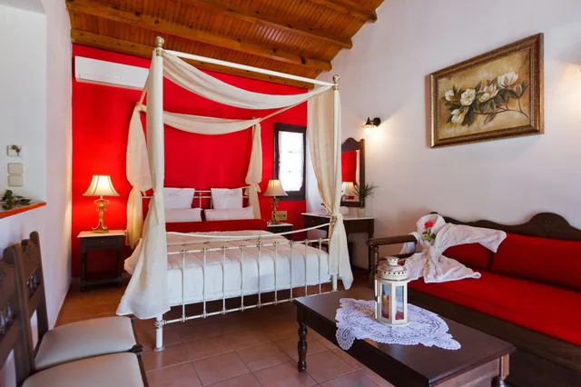 جناح شهر العسل بسرير مزدوج، Hovolo Hotel Apartments 1/2