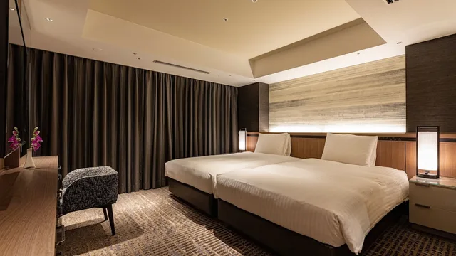 جناح سوبيريور بسريرين منفصلين، Hotel Nikko Fukuoka 1/1