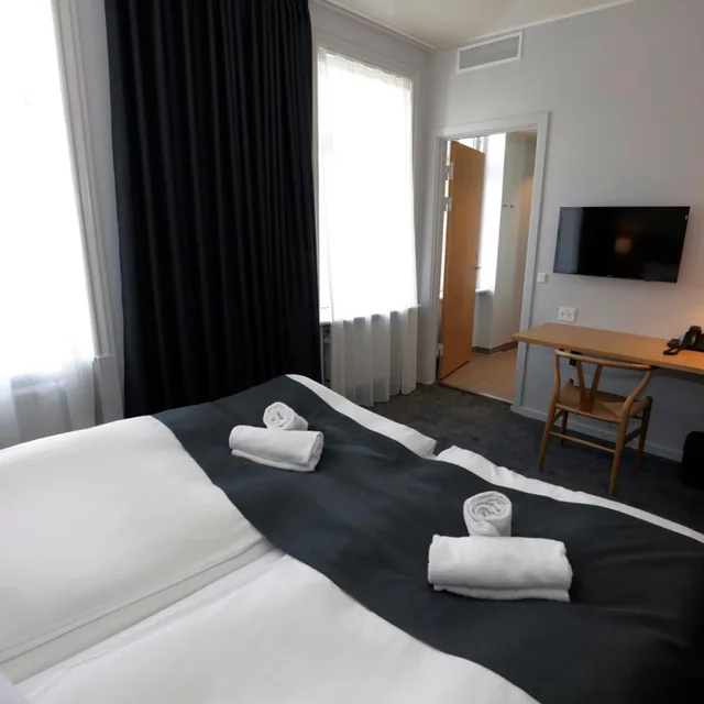 غرفة بسرير مزدوج أو سريرين منفصلين، Hotel Bethel 10/10