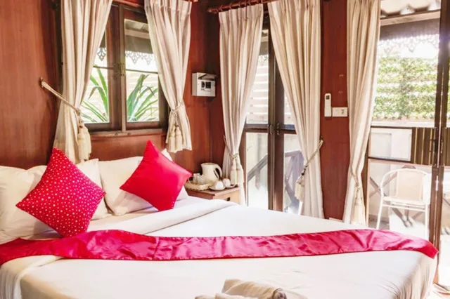 غرفة سوبيريور بسرير كوين بإطلالة على النهر، Banviewnam Camping & Resort 1/5