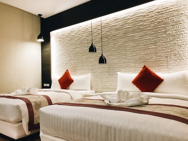 غرفة اقتصادية بسريرين منفصلين، Baishatan Hotel 2/4