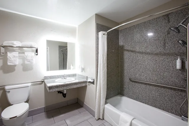 غرفة بسرير كينج لذوي الإعاقة، Elev8 Hotel Los Angeles LAX 2/4