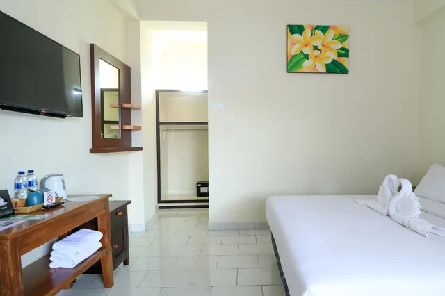 غرفة سوبيريور بسرير مزدوج، City Garden Bali Dwipa Hotel 6/10