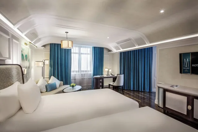 غرفة ديلوكس بسريرين منفصلين، HOTEL ROYAL HOI AN, The Legacy by the River 2/7