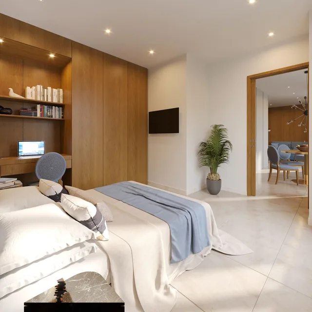 Apartment, 2 Double Beds, City View, ACANTHE 2/3