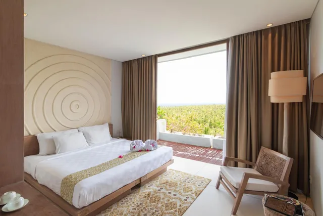غرفة بسرير مزدوج بشرفة، Svarga Resort 2/2