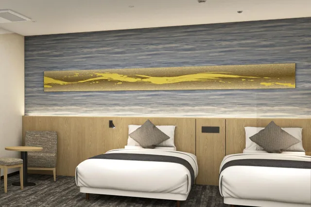 غرفة سوبيريور رباعية مع سرير إضافي، Hotel Mystays Kanazawa Katamachi 8/10