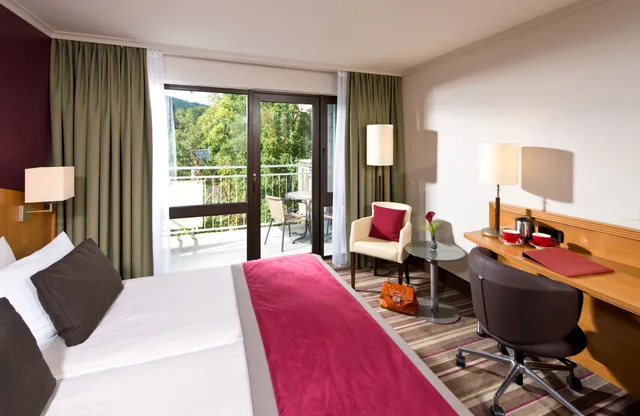 غرفة كومفورت بسرير مزدوج مع أريكة، Leonardo Royal Hotel Baden Baden 6/10
