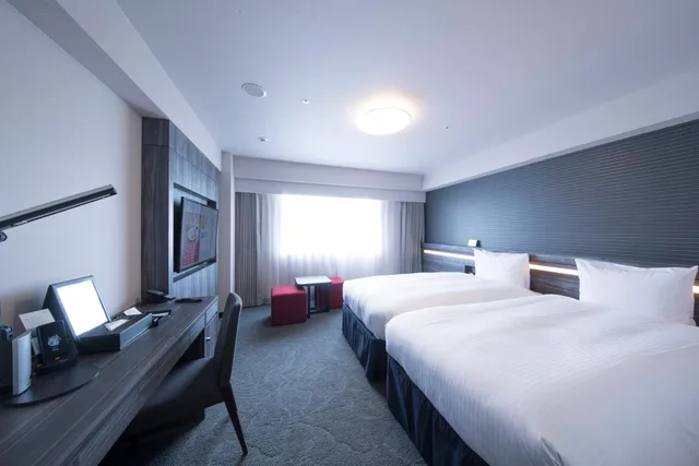 غرفة مفردة بسريرين منفصلين للمدخنين، Richmond Hotel Kumamoto Shinshigai 6/8