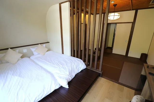 غرفة يابانية غربية بإطلالة على الجبل، Kada Onsen Seaside Hotel Kada Kaigetsu 2/3