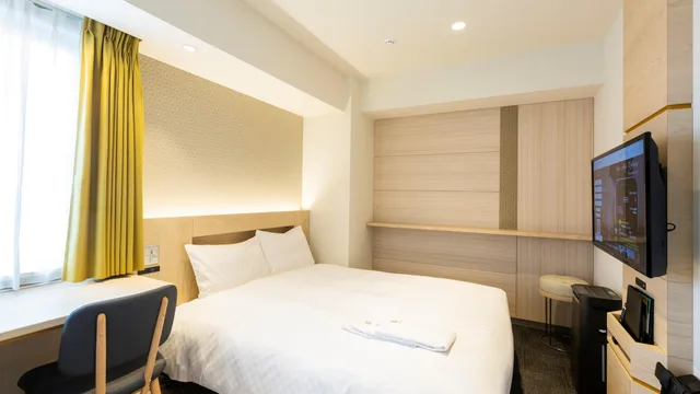 غرفة قياسية بسرير مزدوج بإطلالة، Jr West Group Via Inn Prime Nihonbashi Ningyocho 1/1