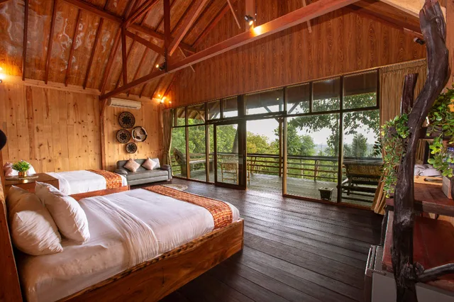 جناح بسريرين مع أريكة، RAJAKLANA Resort Villa and Spa 1/2