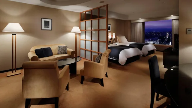 Semi Room, Luxury, Suite, Twin Beds, Lounge Access، Hotel Granvia Kyoto 1/1