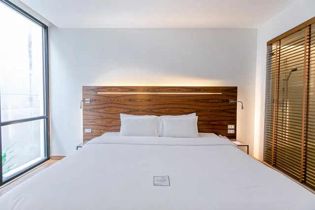 غرفة بريميير بسرير مزدوج أو سريرين منفصلين، Sacha Hotel Uno 3/10
