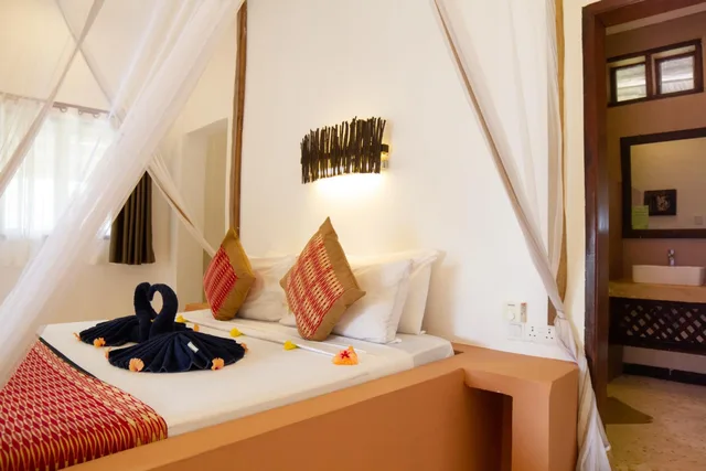 غرفة ديلوكس بسرير مزدوج بإطلالة على البحر، Kupaga Villas Boutique Hotel 6/10
