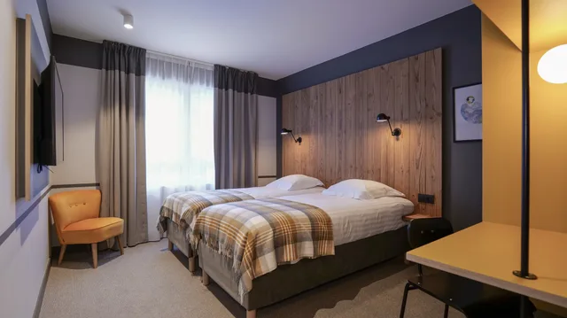 غرفة كومفورت بسريرين منفصلين، Plan B Hotel - Living Chamonix 9/10