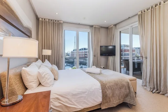 غرفة بريميير بسريرين كينج بغرفتي نوم، Mountain Marina Luxury Apartments 3/4