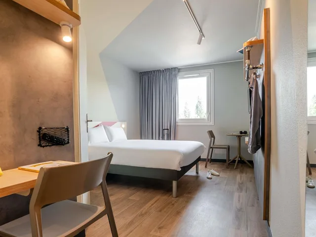 غرفة قياسية بسرير مزدوج، Ibis Budget Bordeaux Sud Villenave D Ornon 4/8