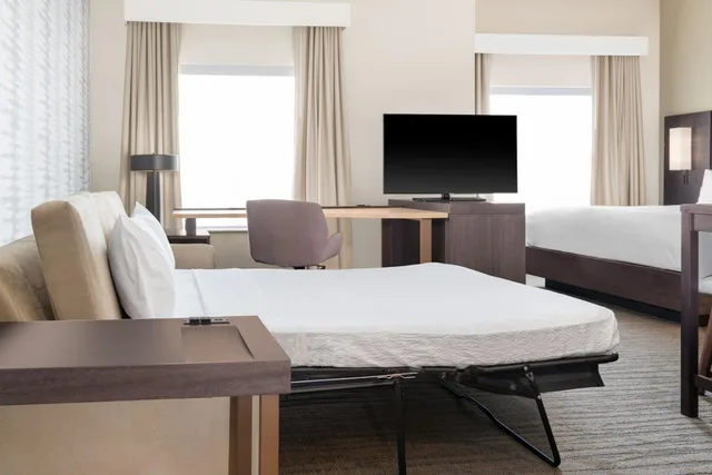 استوديو بسرير كينج مع أريكة، Residence Inn By Marriott Oklahoma City Norman 3/7