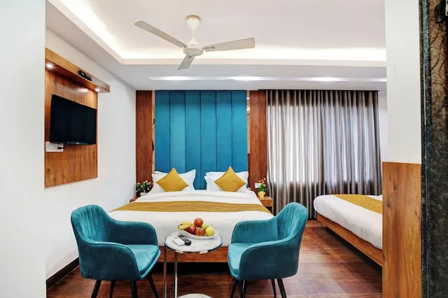 غرفة عائلية بسريرين كينج، Hotel Cabana Pahar Ganj 9/10
